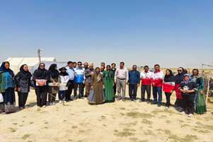 برگزاری اردوی جهادی سلامت‌محور در روستای عباس‌آباد رامجرد