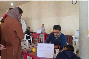 برگزاری اردوی جهادی سلامت‌محور در روستای اسماعیل‌آباد شهرستان مرودشت