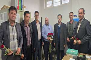 تجلیل از همکاران واحد نقلیه شبکه بهداشت و درمان مرودشت به مناسبت روز حمل‌ونقل