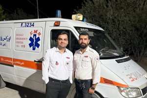 cpr موفق تکنسین‌های اورژانس ۱۱۵ مرودشت در احیای بیمار ۸۵ ساله