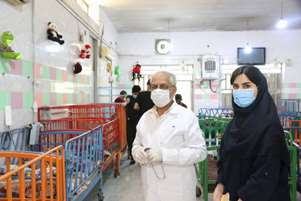 برگزاری اردوی جهادی سلامت در مرکز نگهداری معلولان جسمی و ذهنی مرکز قمر بنی هاشم( ع) تحت نظر اداره بهزیستی مرودشت
