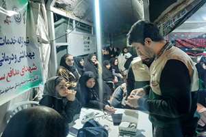 ارایه خدمات سلامت محور بسیج جامعه پزشکی شبکه بهداشت و درمان مرودشت