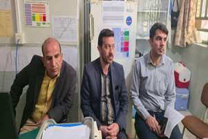 بازدید و ارزیابی میدانی از یک مرکز خدمات جامع سلامت و خانه بهداشت