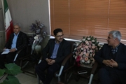 نشست هم‌اندیشی رئیس شبکه بهداشت و درمان مرودشت با رئیس اداره جهاد کشاورزی شهرستان با محوریت املاک و مستغلات