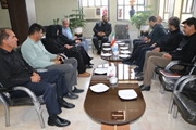 دیدار سرپرست شبکه بهداشت و درمان مرودشت با رئیس دادگستری و دادستان عمومی و انقلاب شهرستان به مناسبت هفته قوه قضاییه