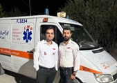  cpr موفق تکنسین‌های اورژانس ۱۱۵ مرودشت در احیای بیمار ۸۵ ساله