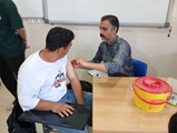 اجرای تزریق واکسن سرخک جهت دانشآموزلن هنرستان بهیاری و کارکنان بیمارستان شهید مطهری اجرا شد