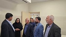 بازدید نماینده مجلس شورای اسلامی شهرستانهای مرودشت،ارسنجان،پاسارگاد، از مرکز منتخب  شهدای سلامت شهدای سیدان در آستانه افتتاح