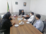  نشست هم اندیشی کادر سلامت مرکز خدمات جامع سلامت با شهردار شهر فاروق