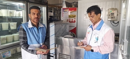 بازدید مشترک از کارگاه‌های لبنیات سنتی از سوی شبکه بهداشت و درمان مرودشت با مشارکت اداره دامپزشکی