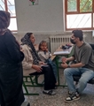 اردوی جهادی سلامت‌محور مرکزخدمات جامع سلامت بیدگل ابرج در روستایی گلمکان
