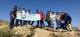 کوهنوردی کارکنان شبکه بهداشت مرودشت در آغاز هفته ملی سلامت